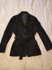 Giacca vintage vera pelle e viscosa per donna Taglia 46 - Incorporpel Made in...