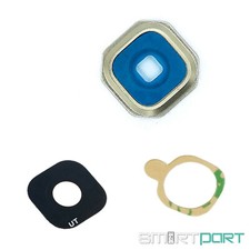 PER SAMSUNG GALAXY A3 A5 A7 A9 2016 FOTOCAMERA LENTE VETRO VETRO CORNICE SET ORO