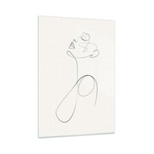 Quadro su Vetro 50x70cm Linea