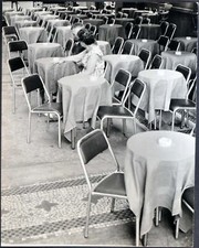 Foto vintage Milano Bar Biffi anni 70 Ft 1946 - Stampa 21x27 cm