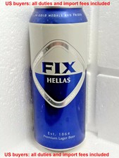 Lattina birra vuota FIX Hellas
