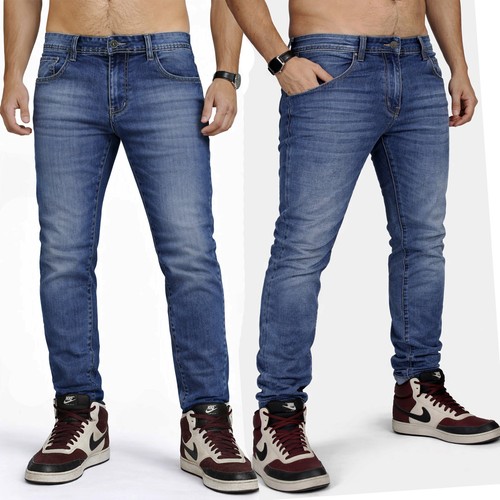 Jeans uomo denim slim comfort - denim,