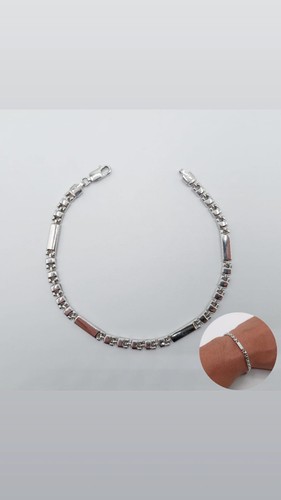 Braccialetto uomo argento - uomo,