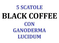 5 Scatole Black Coffee Cafe