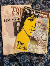 RARE BOOKS!! JIM MORRISON!! THE END & THE LORD'S & THE NEW CREATURES! 😍