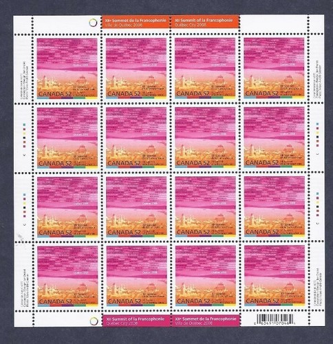 Canada mint sheet of - -,