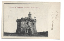 FIUMICINO Roma Dintorni - Torre S. Michele  Faro - Vg. primi 900!