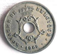 1902 Belgio 10 Centesimi -