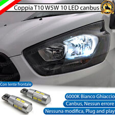 COPPIA LUCI POSIZIONE DA 10 LED FORD TRANSIT TOURNEO CUSTOM CANBUS NO ERROR