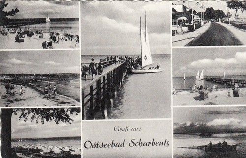 Baltico scharbeutz cartolina - scharbeutz,,