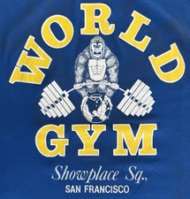 MAGLIETTA VINTAGE WORLD GYM