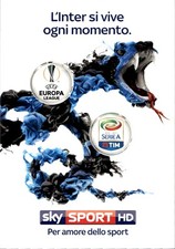 cartolina calciatori si vive ogni momento Inter