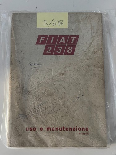 Libretto uso manutenzione - e,
