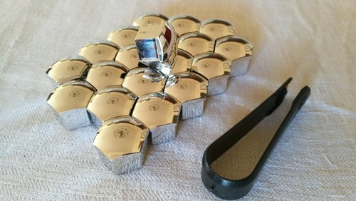 Copribulloni 17mm cromati - ,