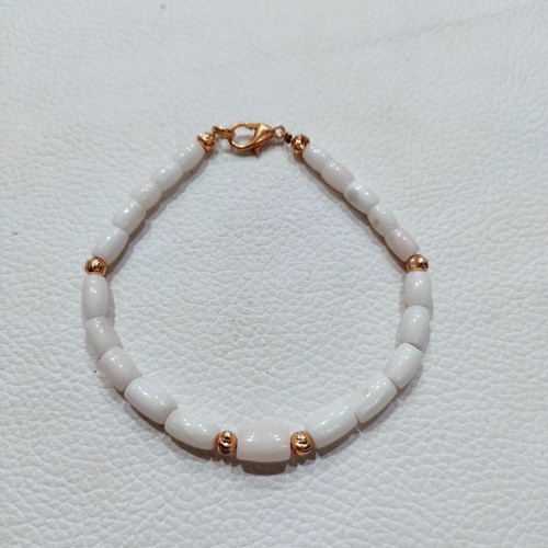 Bracciale perle corallo - di,