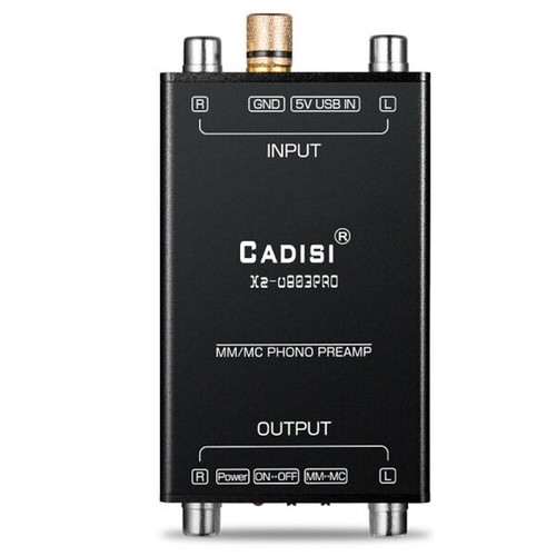 Mini phono stage preamp - mm,