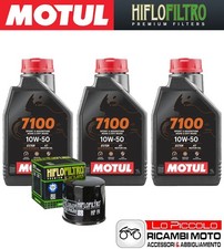 Kit Tagliando 3 OLIO [MOTUL] 7100 10w50 + FILTRO Benelli BN 302 2015 2016 2017