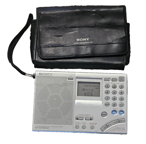 Sony icf sw7600gr - sony, world