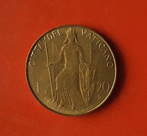 Lire 1980 vaticano - 20,