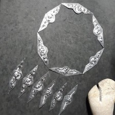 Decori sbalzati su lamierino