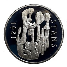 [NC] SVIZZERA - 5 FRANCHI COMMEMORATIVI 1983 - ANSERMET (nc432c)