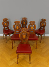 Serie di 6 sedie stile