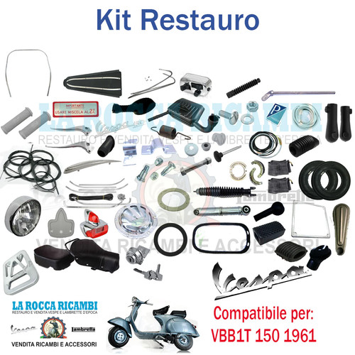 Kit restauro vespa - kit,