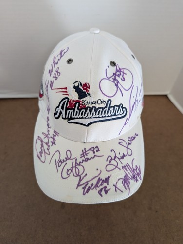 Cappello autografato kansas - autografato,