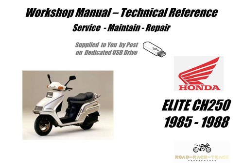 Honda ch250 elite manuale - honda,