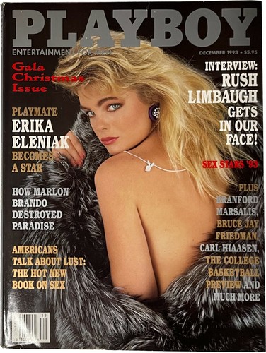 Playboy magazine december 1993 - december,