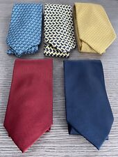 Lotto di 5 Cravatte Sartoriali