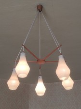 LAMPADA DA SOFFITTO IN TEAK