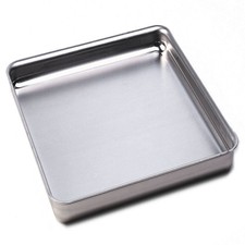 SQ1020 Square Deep Dish Pan, Aluminum, 2" H, 10" W, 10" L