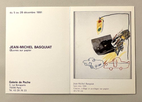 Jean michel basquiat rare - jean-michel,