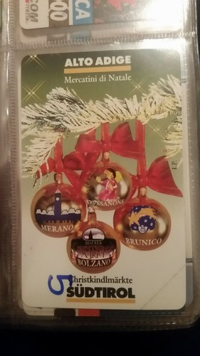Scheda telefonica mercatini - mercatini, di