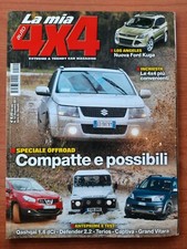RIVISTA 118 LA MIA AUTO 4x4 2011 ANNO 11 N° 12 FORD KUGA QASHQAI GRAND VITARA