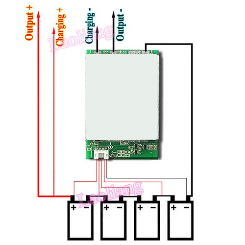 Scheda protezione batteria - scheda,