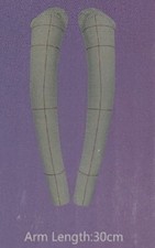 DE-LIANG 1:2 Manichino mezza