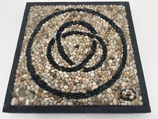 Tradizionale mosaico di ciottoli genovese / Traditional genoese pebble mosaic