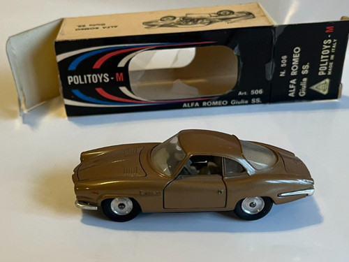 Alfa romeo giulia politoys - giulia, ss
