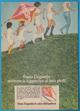 OMSA: Calze Elegantin Anno 1973 pubblicità advertising werbung clipping MA1679