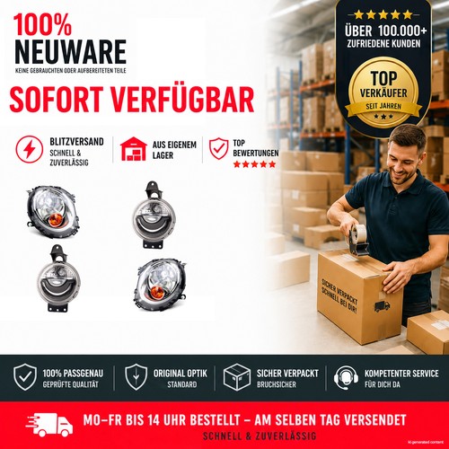 Fari anteriori halogeni con - fari,