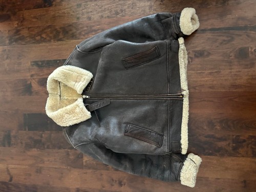 Giacca bomber vintage pelle