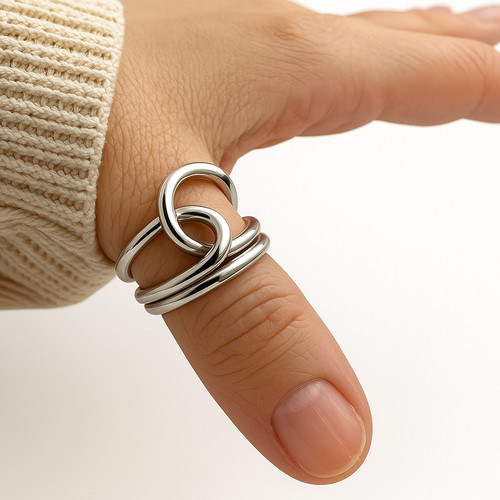 Anello pollice nodo grande - anello,