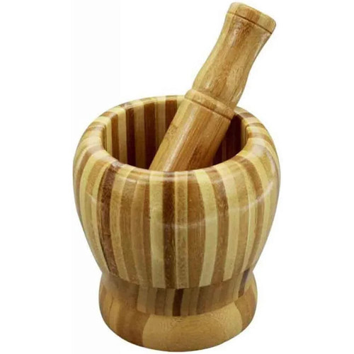 Mortaio con pestello - pestello, legno