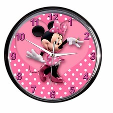 orologio da parete MINNIE camera bambini stanzetta cartone cartoon watch clock