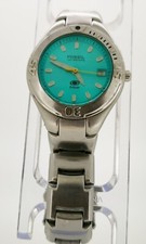 OROLOGIO RAGAZZA FOSSIL BLUE ACCAIO CINTURINO ORIGINALE ACCAIO ADATTO PISCINA (3