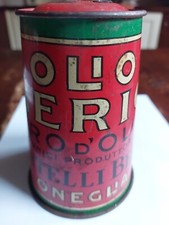  LATTA CAPPELLOTTO DAMIGIANA TAPPO OLIO BERIO PURO D'OLIVA ONEGLIA  RENZETTI 