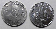 San Marino 10 Lire 1984  FDC