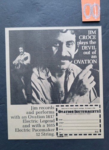 Jim croce ovation - ovation, 1617